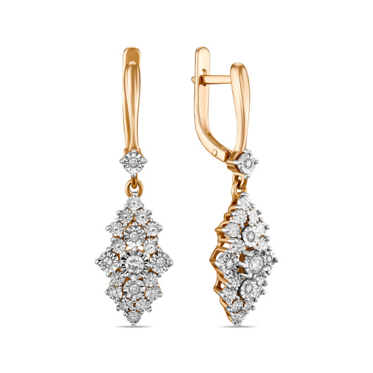 Серьги с бриллиантами