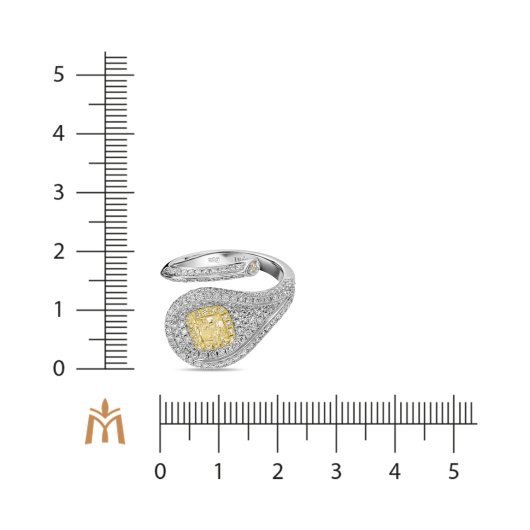 Кольцо с бриллиантами