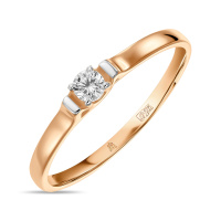 Кольцо с фианитом - фото 1 Кольцо с фианитом - фото 1