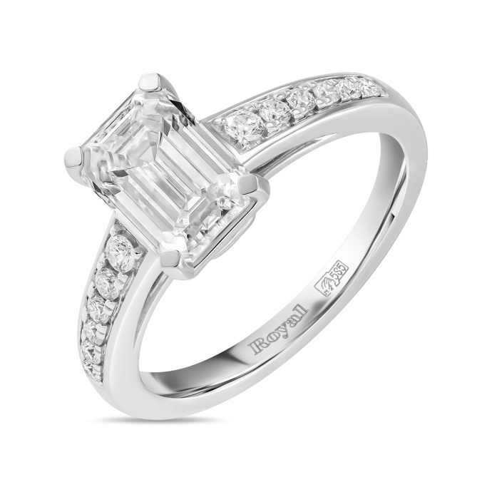 Кольцо с бриллиантами - фото 1