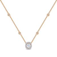 Колье с бриллиантами - фото 1