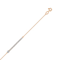 Браслет с бриллиантом - фото 1