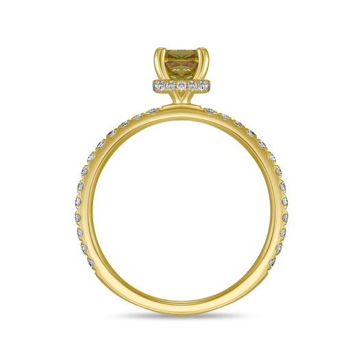 Кольцо с бриллиантами