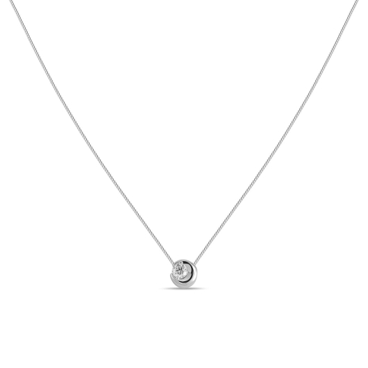 Колье с бриллиантом