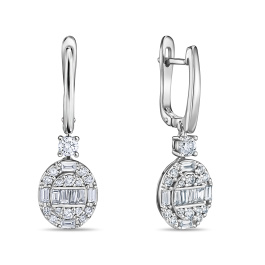 Серьги с бриллиантами