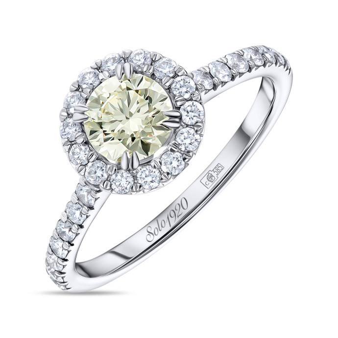 Кольцо с бриллиантами - фото 1