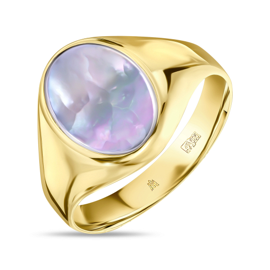 Кольцо с перламутром