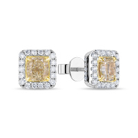 Серьги с бриллиантами - фото 1