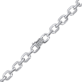 Колье с изумрудом и бриллиантами