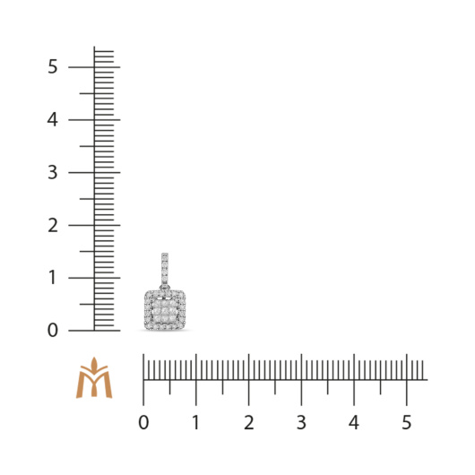 Подвеска с бриллиантами