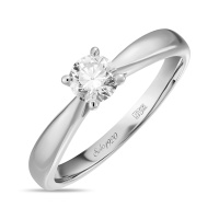 Кольцо с бриллиантом - фото 1 Кольцо с бриллиантом - фото 1