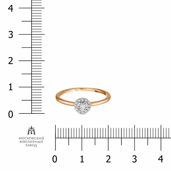 Кольцо с бриллиантами R755-71590R002 - Фото 2