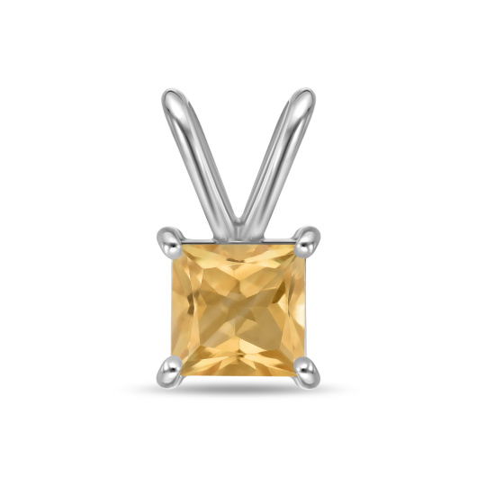 Подвеска с цитрином