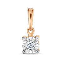 Подвеска с бриллиантом - фото 1 Подвеска с бриллиантом - фото 1