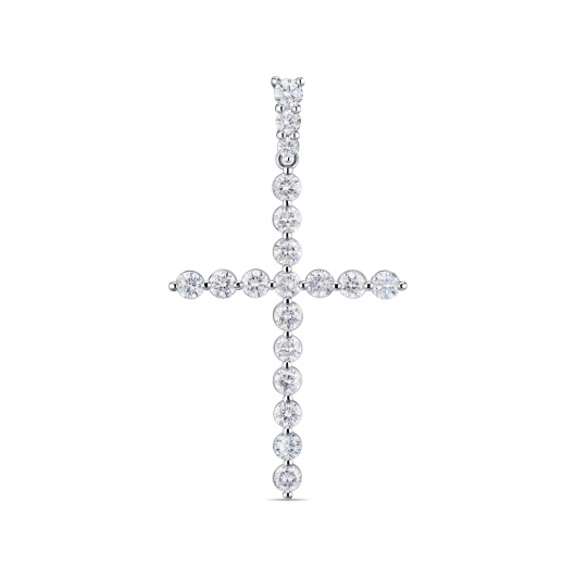 Крест с бриллиантом