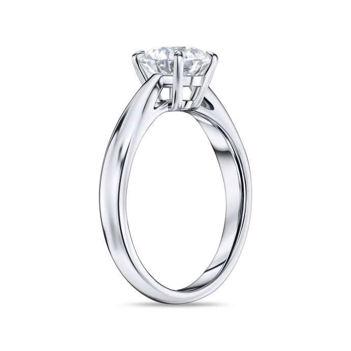 Кольцо с бриллиантом - фото 1 Кольцо с бриллиантом - фото 1