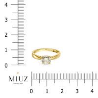 Кольцо с бриллиантом - фото 2 Кольцо с бриллиантом - фото 2