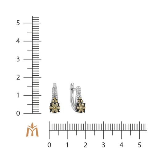 Серьги с бриллиантами