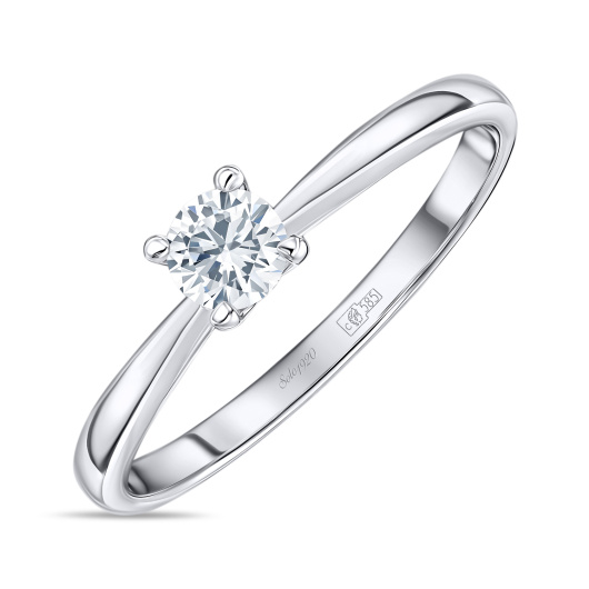 Кольцо с бриллиантом