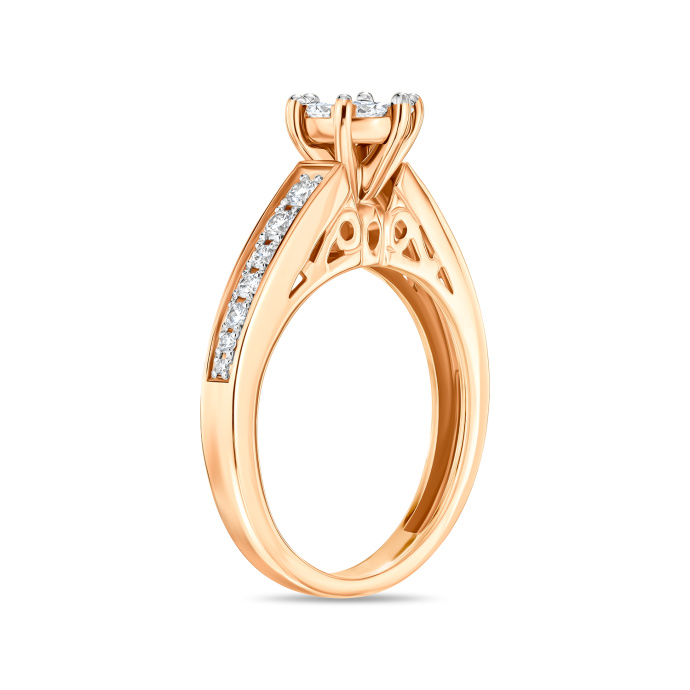 Кольцо с бриллиантами - фото 2 Кольцо с бриллиантами - фото 2