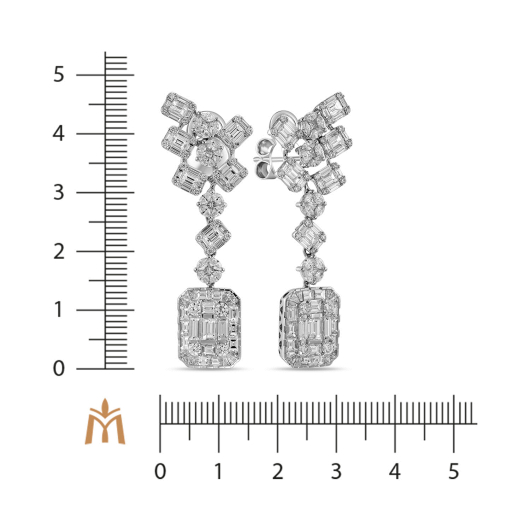 Серьги с бриллиантами