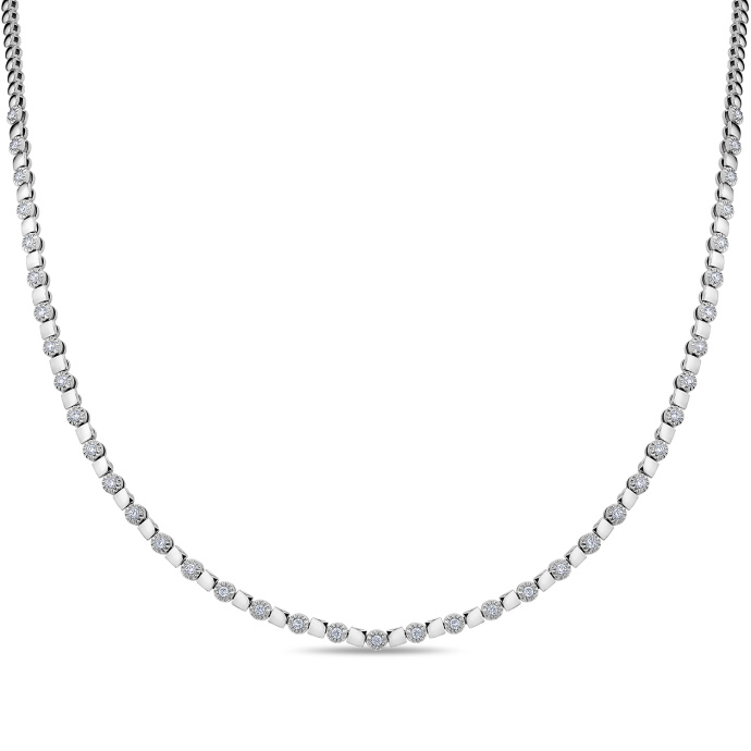 Колье с бриллиантом - фото 1 Колье с бриллиантом - фото 1