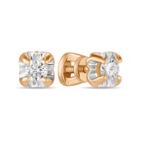 Серьги с бриллиантами - фото 1