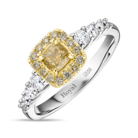 Кольцо с бриллиантами - фото 1 Кольцо с бриллиантами - фото 1