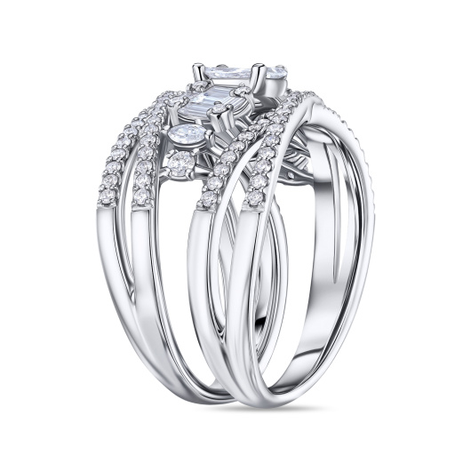 Кольцо с бриллиантами