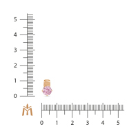 Подвеска с сваровски - фото 2