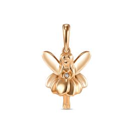 Подвеска с бриллиантом