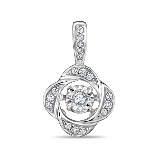 Подвеска с бриллиантами