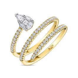 Кольцо с бриллиантами