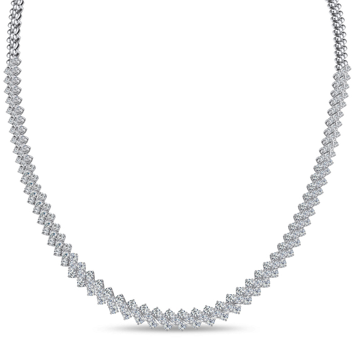 Колье с бриллиантами - фото 1