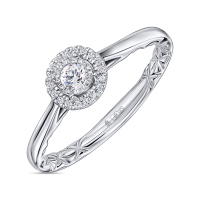 Кольцо с бриллиантами - фото 1