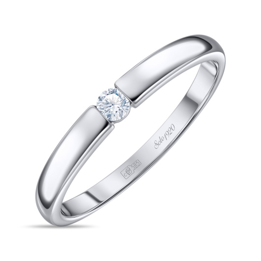 Кольцо с бриллиантом