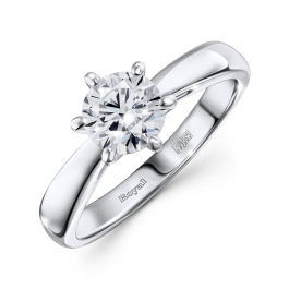 Кольцо с бриллиантом