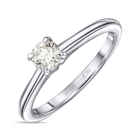 Кольцо с бриллиантом