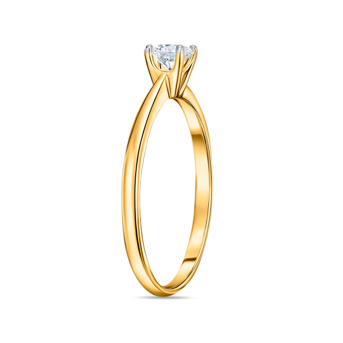 Кольцо с бриллиантом - фото 2 Кольцо с бриллиантом - фото 2