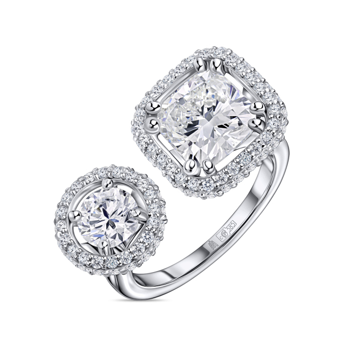 Кольцо с бриллиантом - фото 1 Кольцо с бриллиантом - фото 1