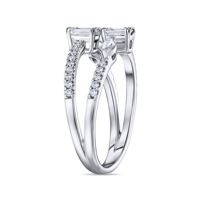 Кольцо с бриллиантами - фото 2