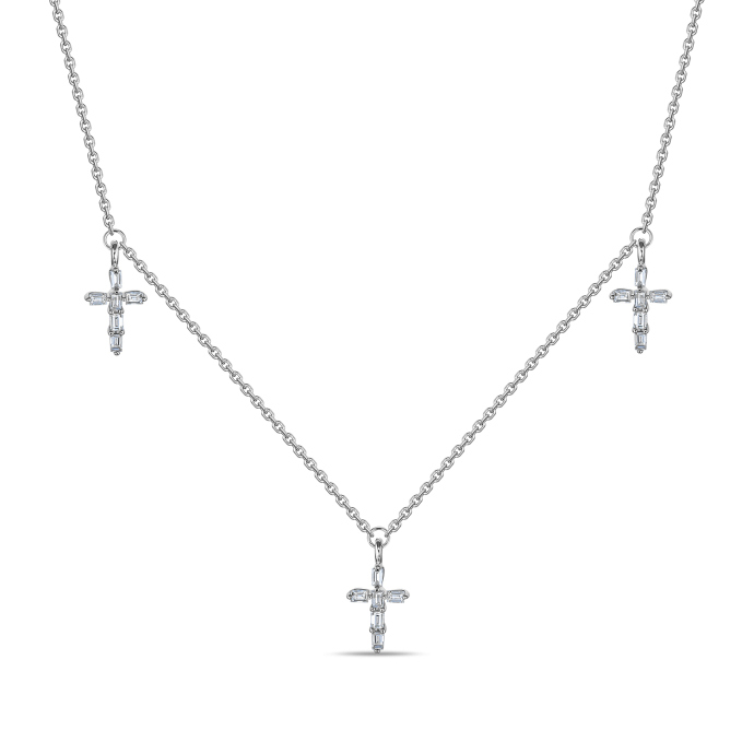 Колье с бриллиантами - фото 1