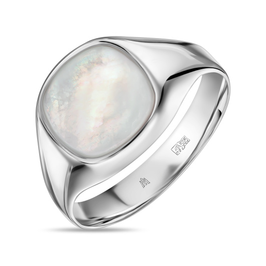 Кольцо с перламутром