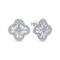 Серьги с бриллиантами - фото 1 Серьги с бриллиантами - фото 1