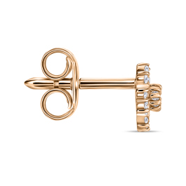 Серьги с фианитами