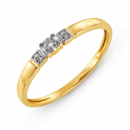 Кольцо с бриллиантами