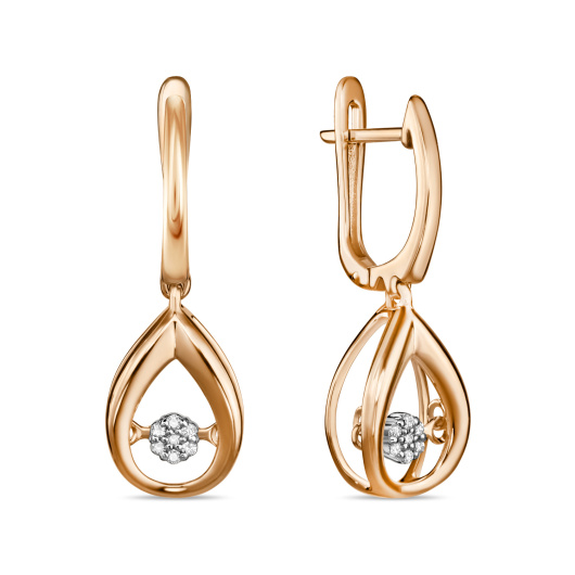 Серьги с бриллиантами