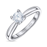 Кольцо с бриллиантом - фото 1