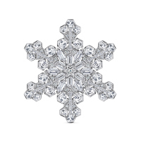 Брошь с бриллиантом - фото 1