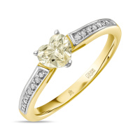 Кольцо с бриллиантами - фото 1 Кольцо с бриллиантами - фото 1